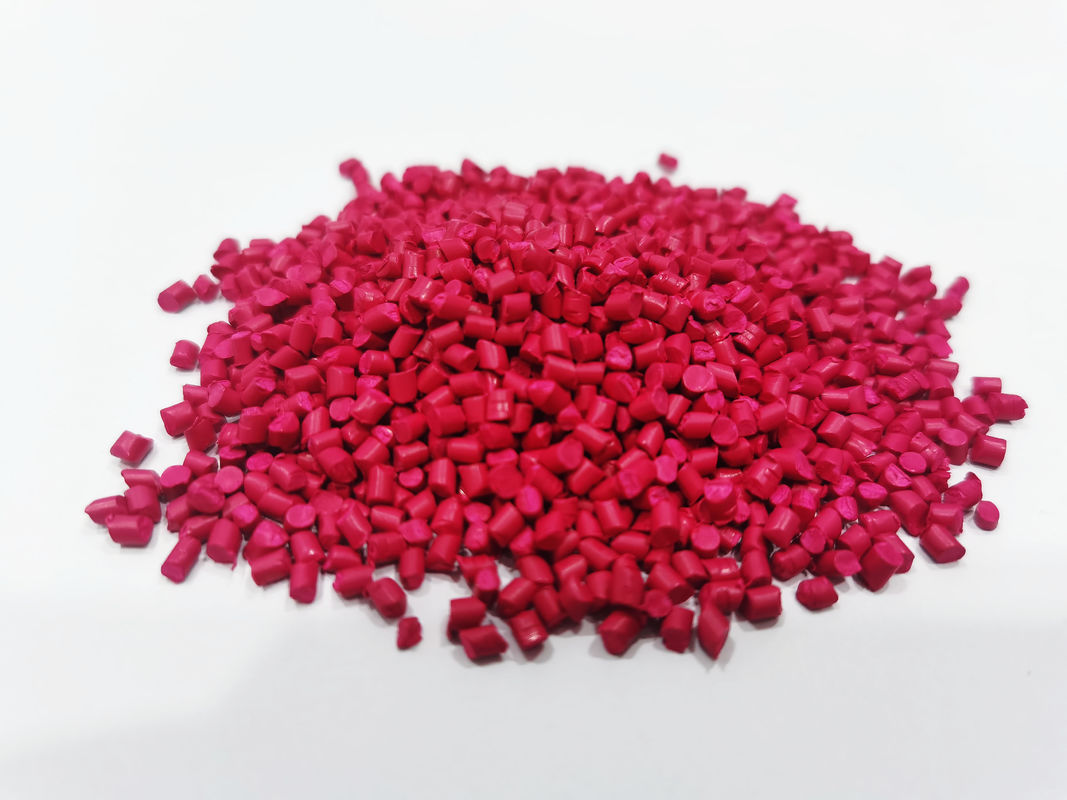 Plastic Rose Red Masterbatch Coloring HDPE LLDPE LDPE Bags Eco Friendly
